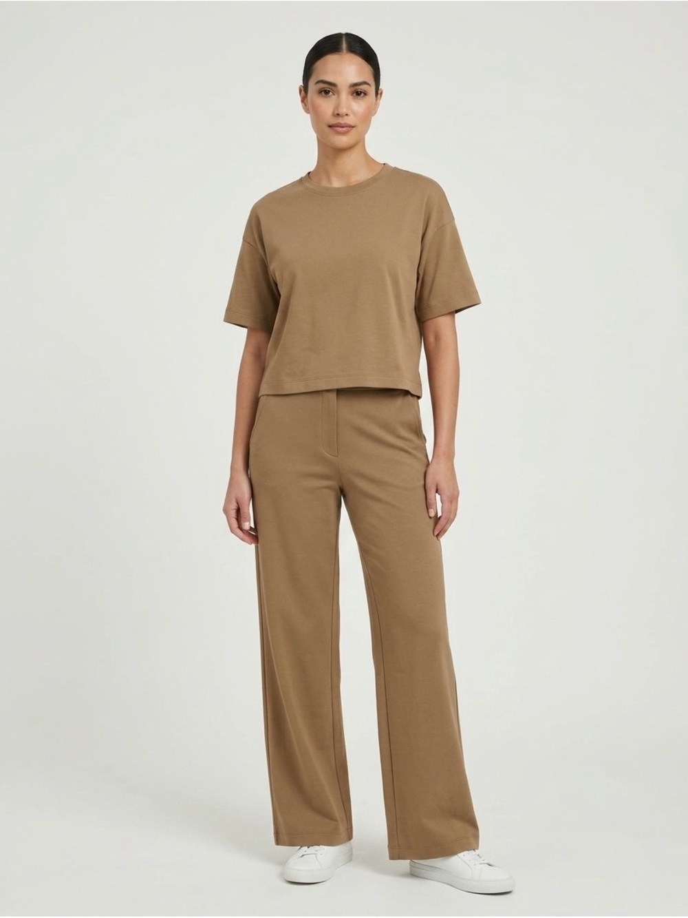 SPANX® Cotton Cropped Tee | Size M